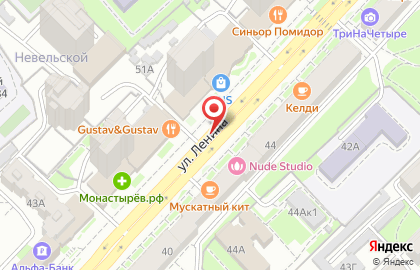 Ранчо на улице Ленина на карте