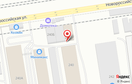 Торговая компания Вудсток на ​Новороссийской на карте