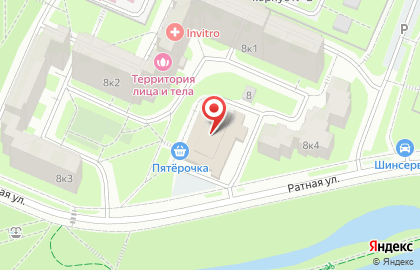 Танцевальный ансамбль Подснежник на карте