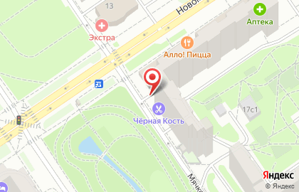 ООО Ломбард №1 на Новомарьинской улице на карте