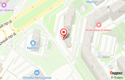 Супермаркет Пятёрочка в Северном проезде на карте