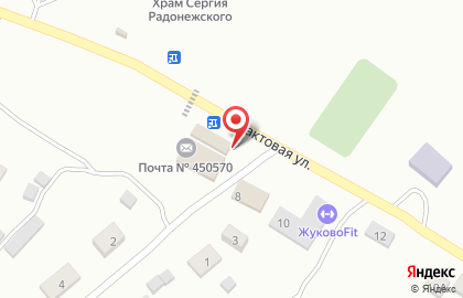 Жуковский сельский совет на карте