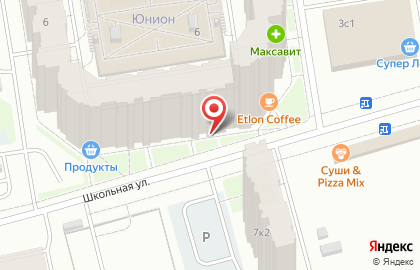 Супермаркет напитков Ароматный Мир в Пушкинском районе на карте
