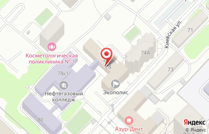 Федеральная кадастровая палата Росреестра по Тюменской области, ФБУ на карте