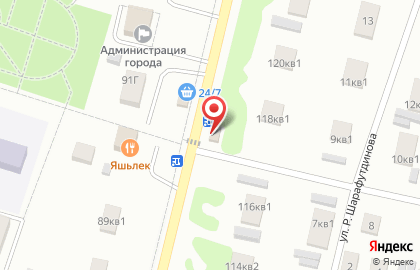 Магазин шин и дисков Колеса Даром в Буинске на карте