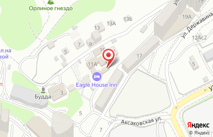 Гостиница Eagle House Inn на карте