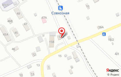 Продуктовый магазин Радость на Центральной улице на карте