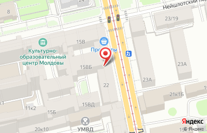АнтИс в Красносельском районе на карте