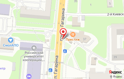 Магазин Мясной домик на проспекте Гагарина на карте