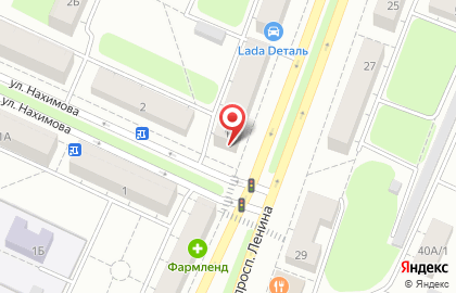Центр заказа спецтехники на проспекте Ленина на карте