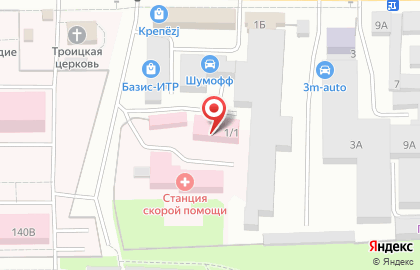 ООО Ресурс-Сервис на улице Монтажников на карте