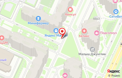 Удобный переезд Санкт-Петербург на карте