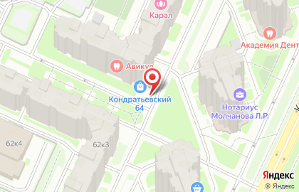 Удобный переезд Санкт-Петербург на карте