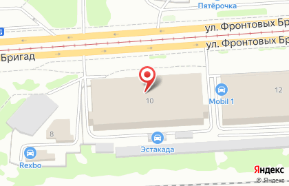БТК в Орджоникидзевском районе на карте