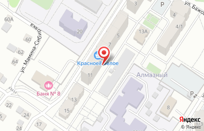 Жилые комплексы, МУП Управление капитального строительства г. Иркутска на улице Алмазная 11 на карте