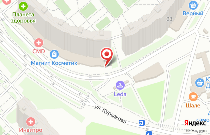 Продуктовый магазин Экофермер на улице Курыжова на карте