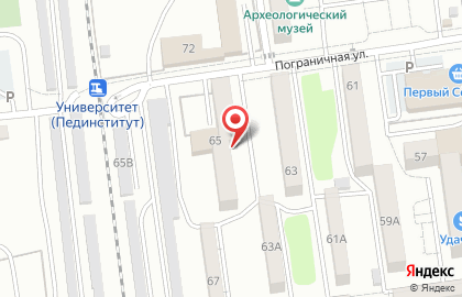 Компания по автоматизации бизнес-процессов Альфа-касса на Пограничной улице на карте