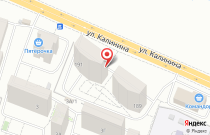 Кондитерский магазин Сладкое желание в Октябрьском районе на карте