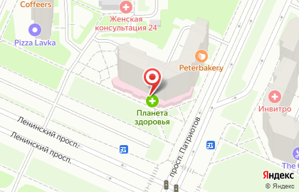 Стоматологический Центр Города на Ленинском проспекте на карте