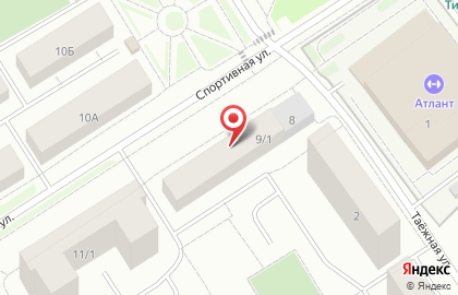 Аптека от Склада на Спортивной улице, 9/1 на карте
