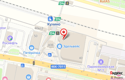 Банкомат МИнБанк на Центральной улице в Балашихе на карте