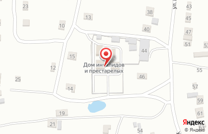 Золотаревский дом-интернат для престарелых и инвалидов на карте