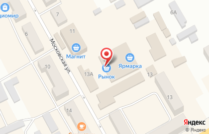 Салон связи Tele2 на Московской улице на карте
