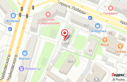 Нотариус Морозова Л.В. на карте