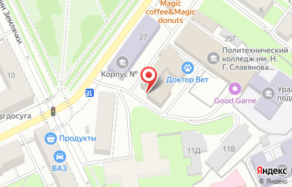 Энфорта, ООО Престиж-Интернет на улице Лебедева на карте