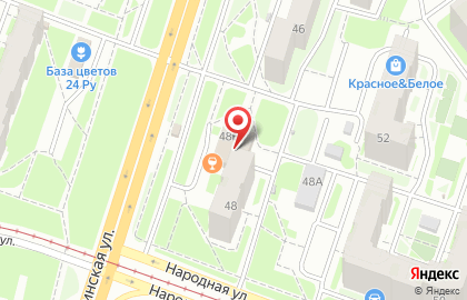 Sushi City в Московском районе на карте