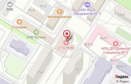 Студия маникюра на Красноказарменной улице на карте