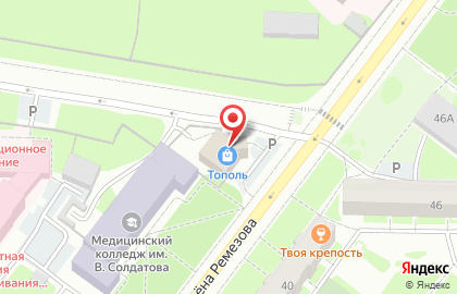 Салон цветов Цветочка в Тобольске на карте