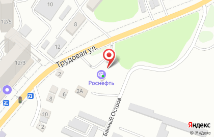 АЗС, ООО Саратовнефтепродукт на Трудовой улице на карте