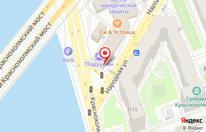 Магазин цветов GrandRoza в Таганском районе на карте