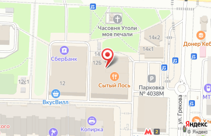 Ясень на карте