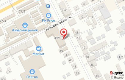 Клиника доктора Андреева на улице Хмельницкого на карте