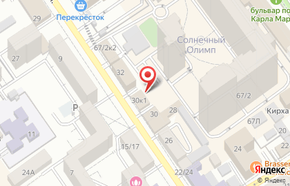 Строительная компания Альфа Групп на Средне-Московской улице на карте
