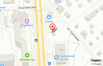 Салон штор во Владимире на карте