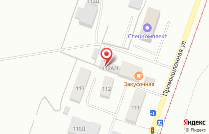 Продуктовый магазин Уралочка в Индустриальном районе на карте