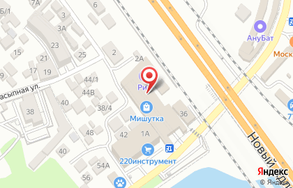Магазин фруктов и овощей в Адлерском районе на карте