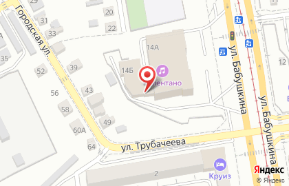 Парикмахерская Vita в Октябрьском районе на карте
