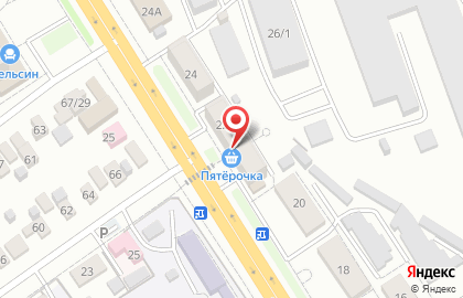 Сеть супермаркетов СосеДДушка на улице Братьев Коростелёвых, 22 на карте