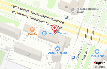 Парикмахерская Бьюти Про на улице Петрова на карте