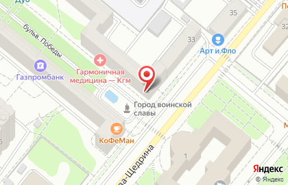 Телекоммуникационная компания Билайн Бизнес на бульваре Победы на карте