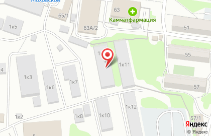 Транспортная компания Ветеран-Транзит в Петропавловске-Камчатском на карте