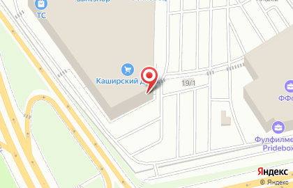 Банкомат Интерпрогрессбанк на Каширском шоссе, 19 к 1 на карте