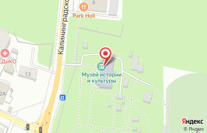 Гурьевская централизованная библиотечная система в Калининграде на карте