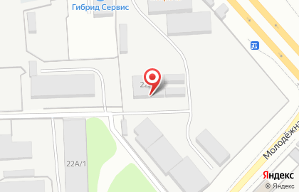 Сснц на Молодёжной улице на карте