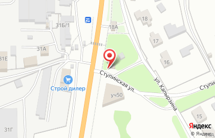 Шиномонтажная мастерская Драйв-шина в Пролетарском районе на карте