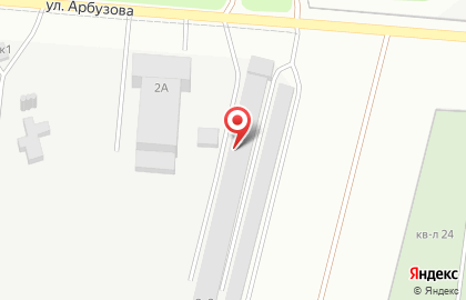 Автокомплекс в Советском районе на карте